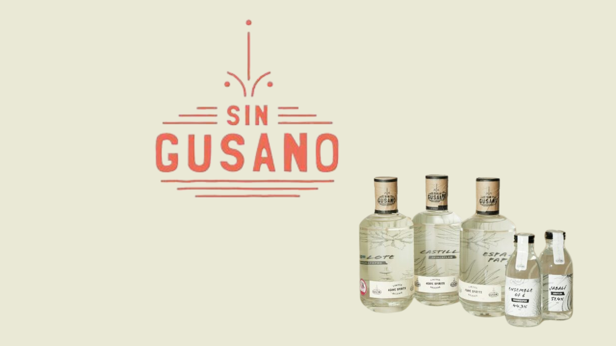 Sin Gusano - Limited Release Agave Spirits - banner image